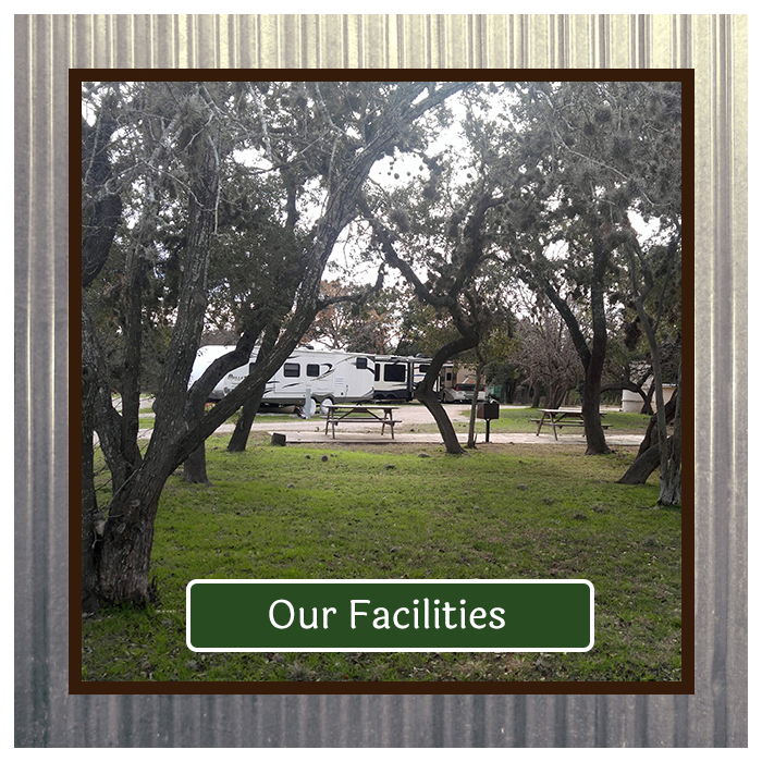 Our faciliteis and amenities at Roadhouse RV Park in the Texas Hill Country town of Pipe Creek, TX